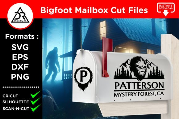 Bigfoot Mailbox SVG Cut Files: A Guide to Crafting the Legendary