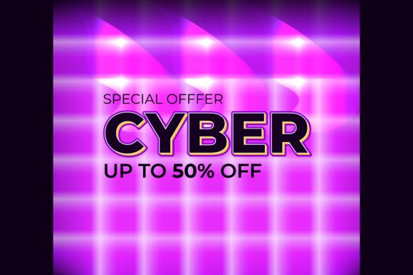 Cyber Monday Sale Banner Background: Your Ultimate Design Asset
