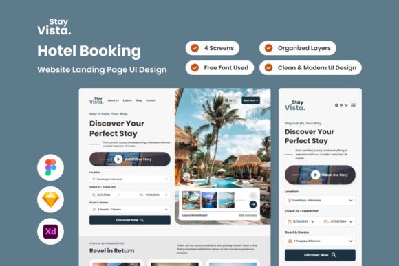 StayVista - Hotel Booking Web Landing: A Designer's Deep Dive