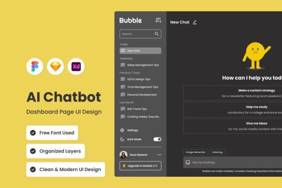 Streamlining AI Conversations with Bubble - AI Chatbot Dashboard V1