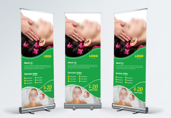 Transform Your Salon's Presence with a Professional Roll Up Banner